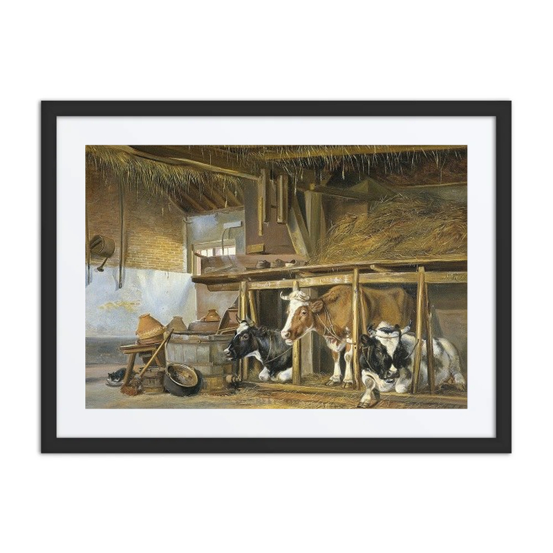 Cows in a Stable