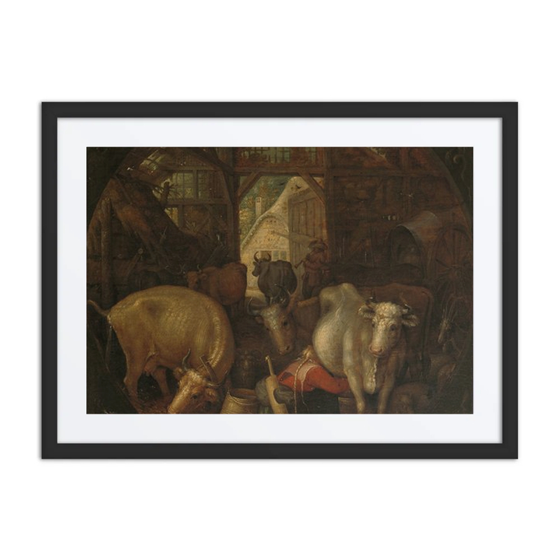 Cows in a Stable