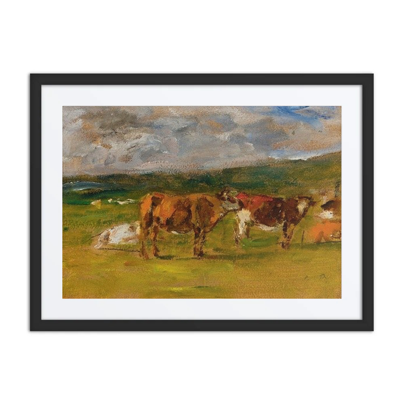 Cows in Pasture (Study)
