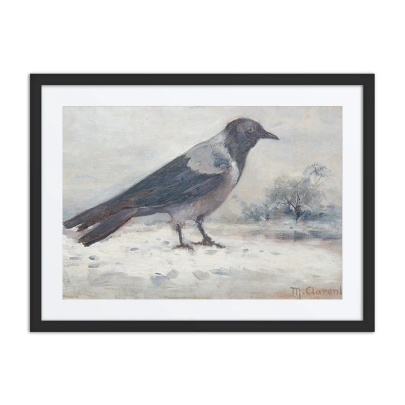 Crow in a Winter Landscape