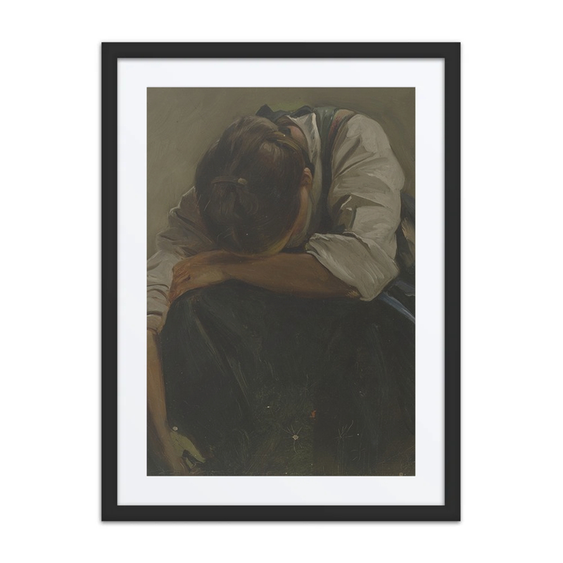 Crying Peasant Girl