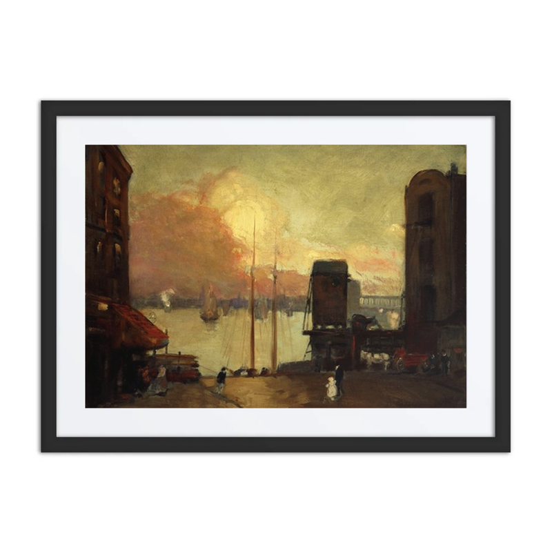 Cumulus Clouds, East River