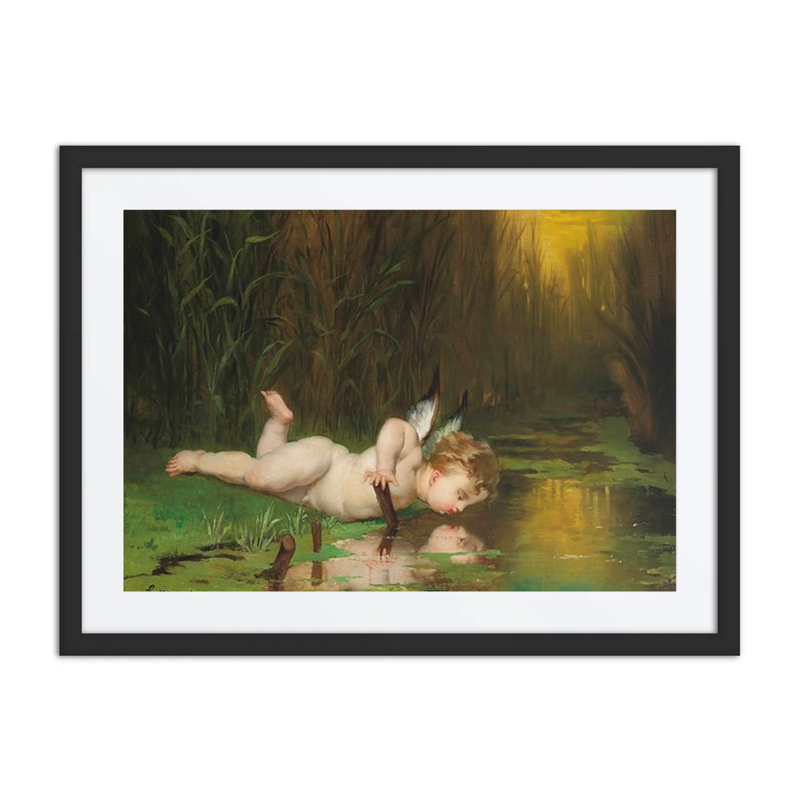 Cupid and His Own Reflection