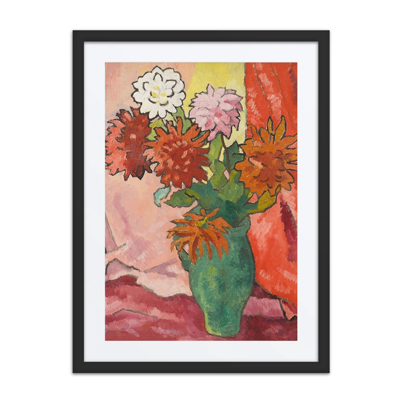 Dahlias, Cruche Verte