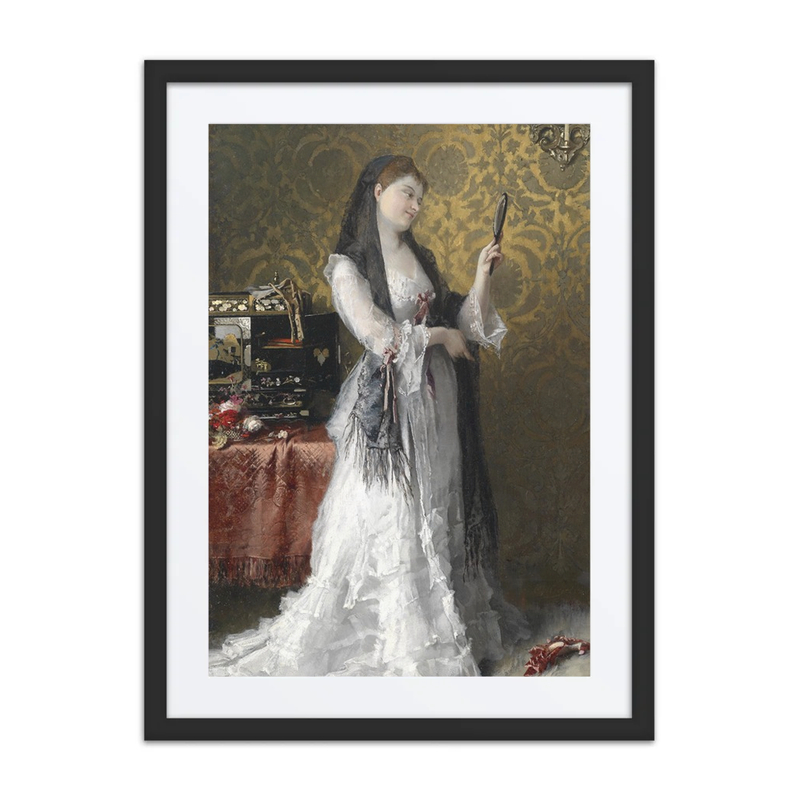 Dame Im Boudoir