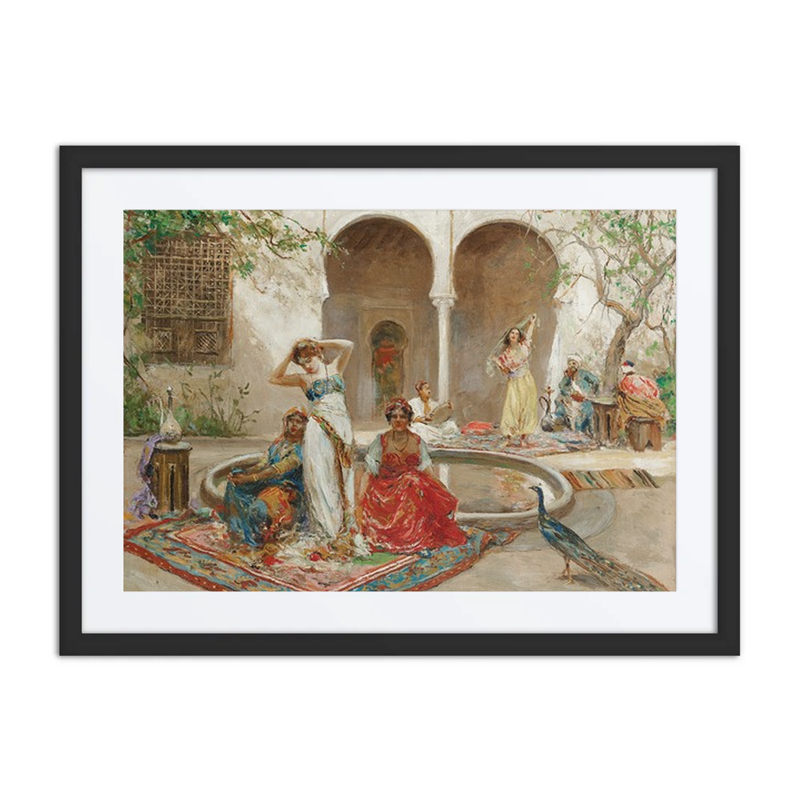 Dancing in the Harem Courtyard