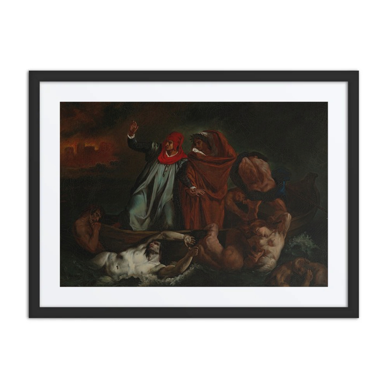 Dante and Virgil in Hell
