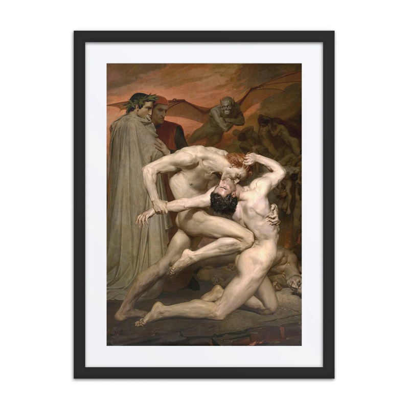 Dante and Virgil in Hell