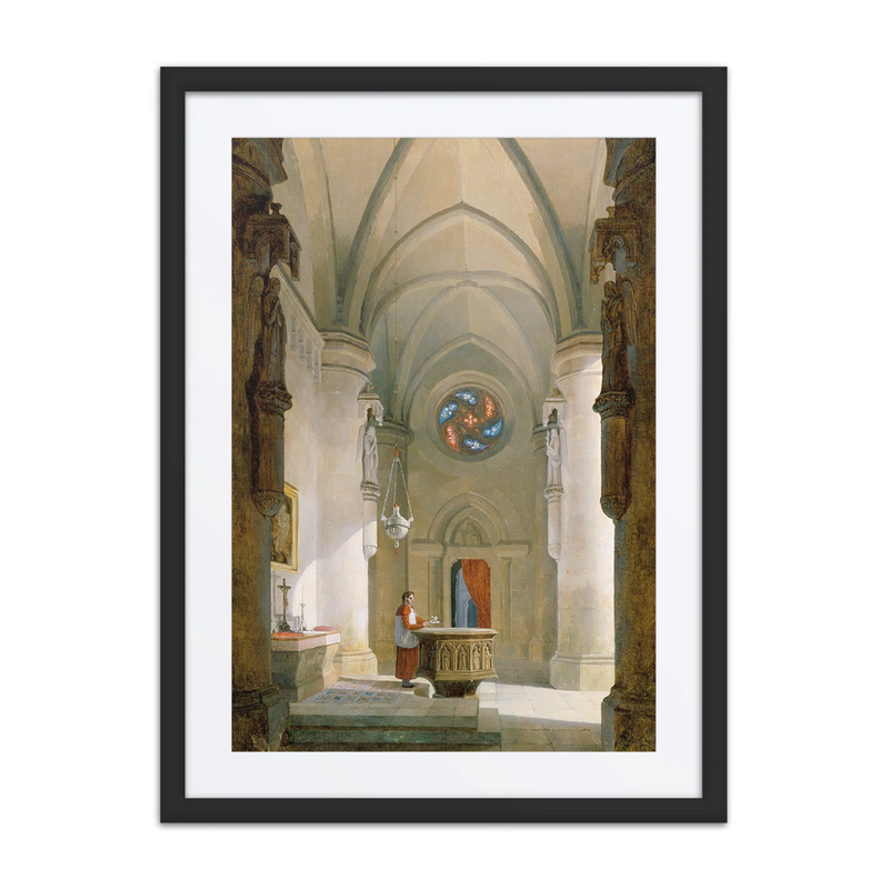 Das Innere Einer Taufkapelle