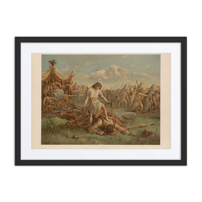 David Triumphant over Goliath