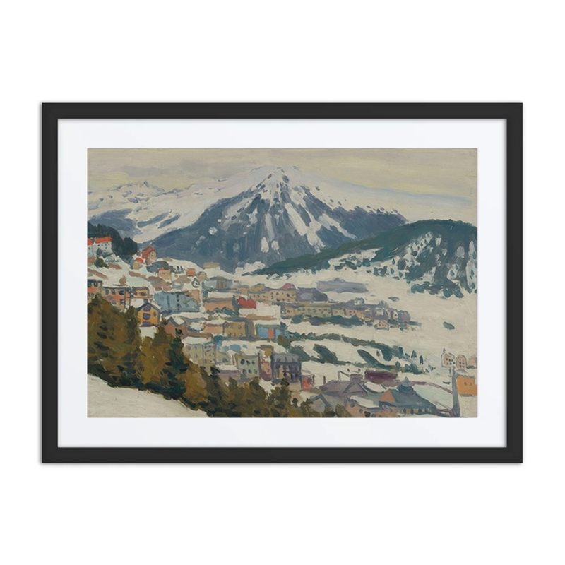 Davos sous la Neige
