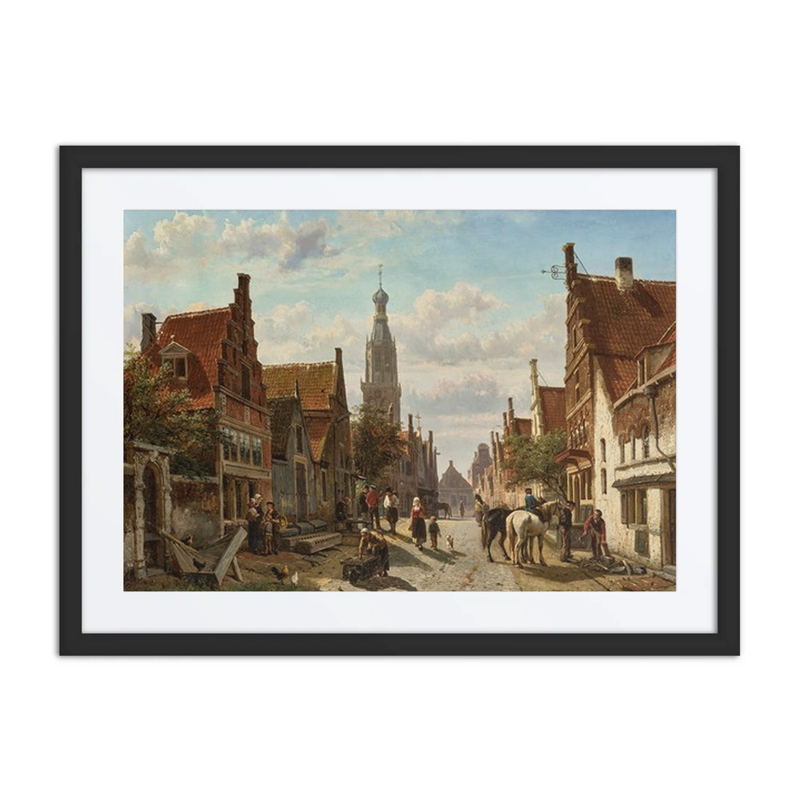 De Vijzelstraat Te Enkhuizen