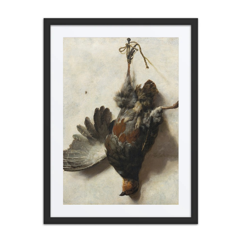 Dead Partridge Hanging from a Nail