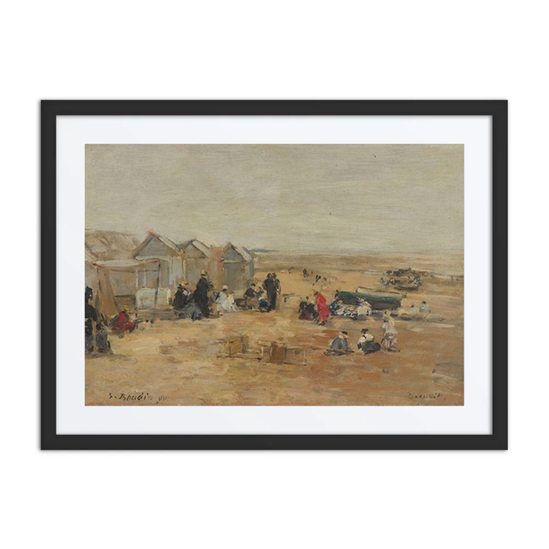 Deauville Beach Scene