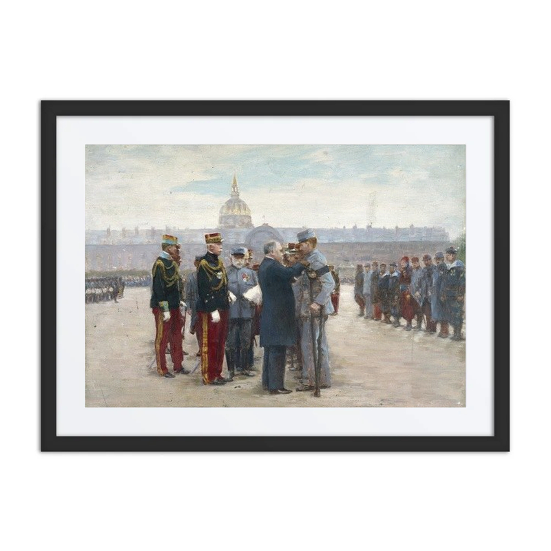 Decoration Ceremony at les Invalides by President Poincaré