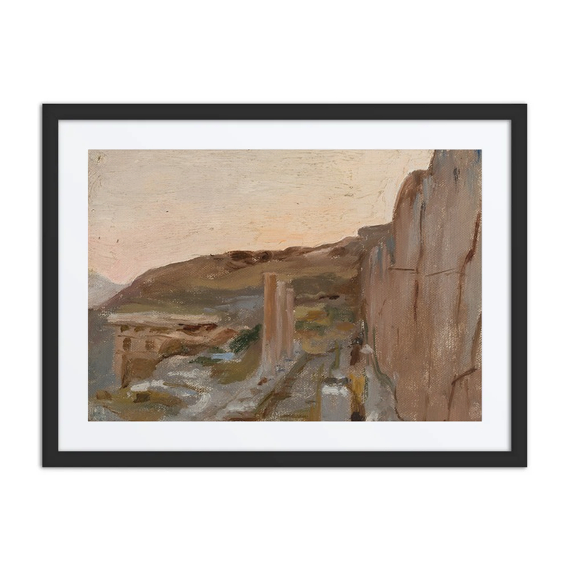 Delphi. from the Journey to Greece