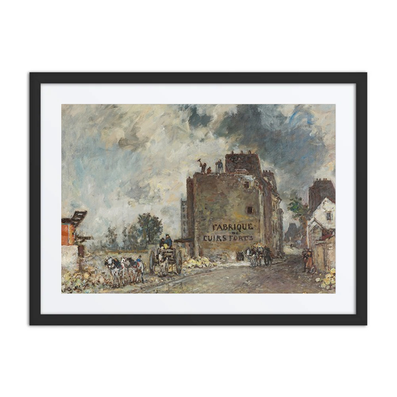 Demolition Work in Rue des Franc-Bourgeois, Paris