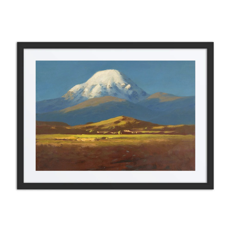 Der Berg Elbrus Im Kaukasus