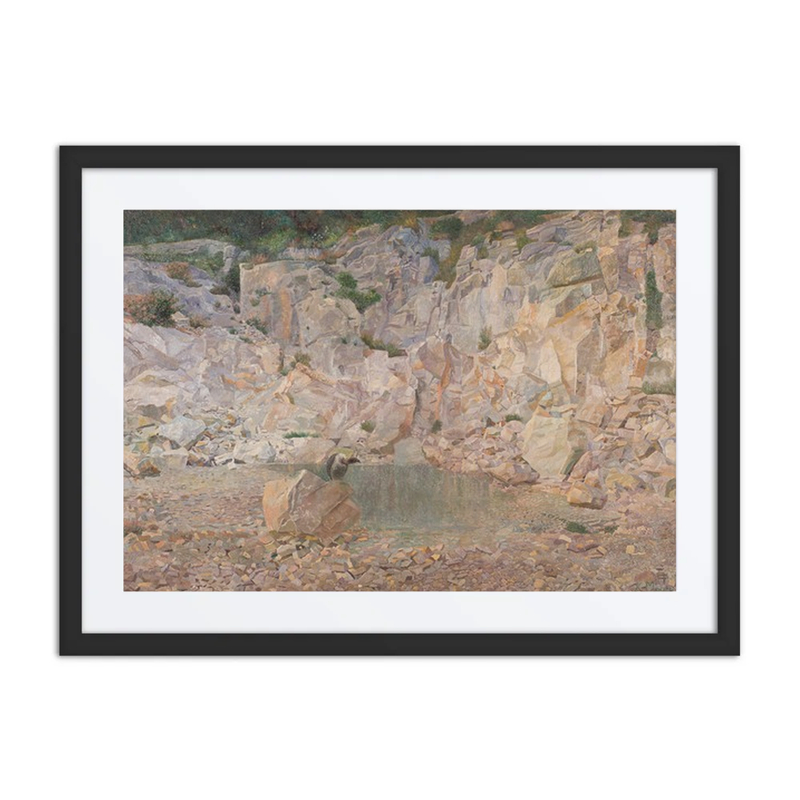 Der Geier Im Felsengestein