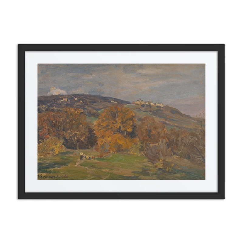 Der Kahlenberg Vom Kobenzl Aus