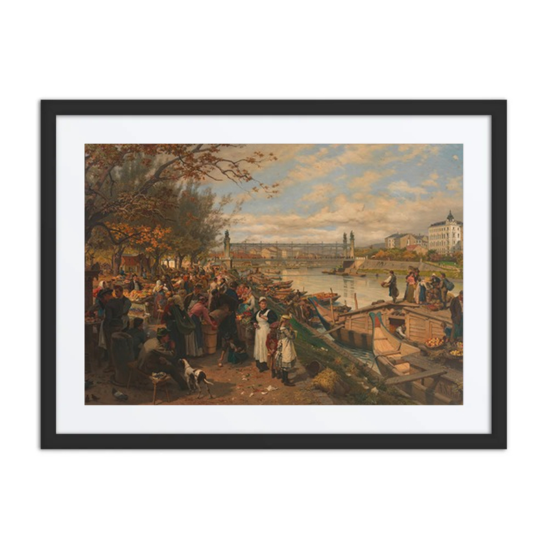 Der Obstmarkt Auf Dem Schanzel