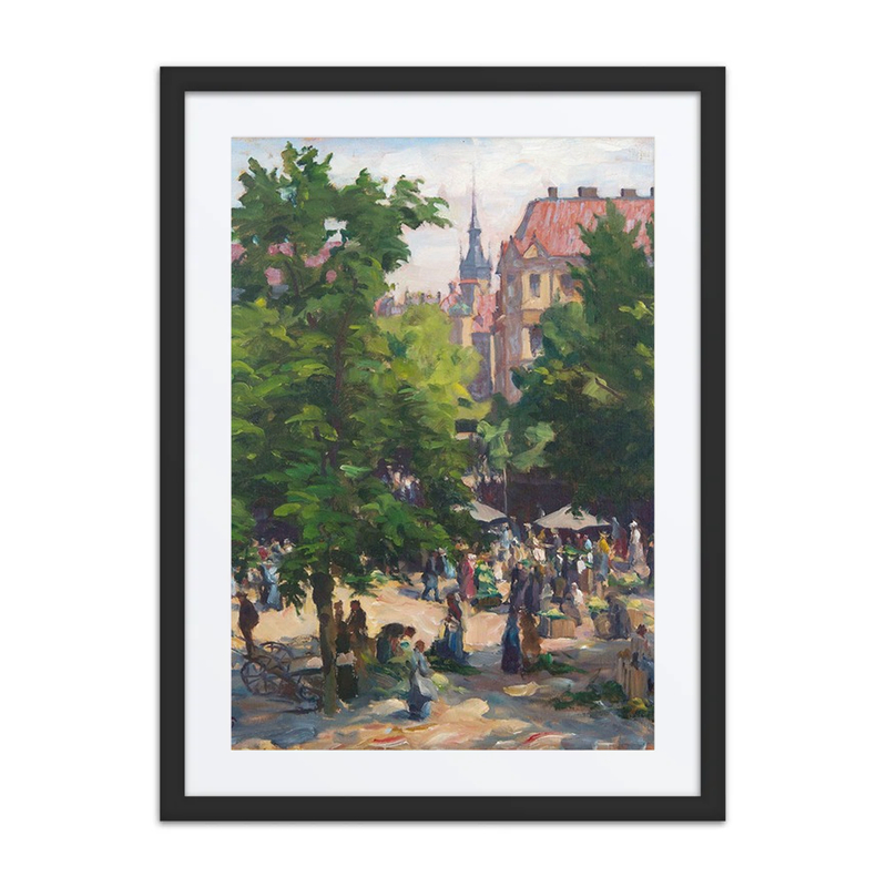 Der Viktualienmarkt in München