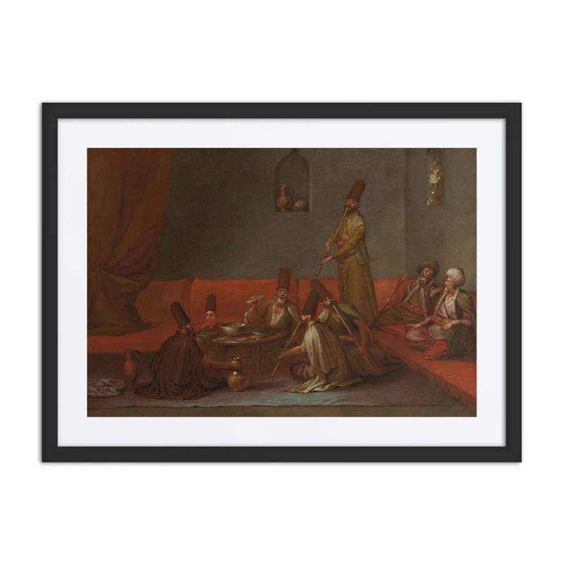 Dervishes Sharing a Meal