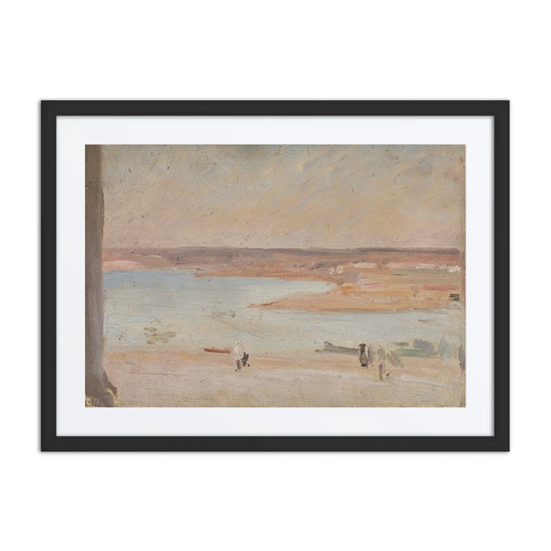 Desert Landscape with a River