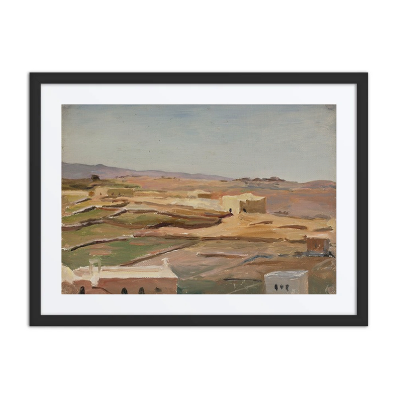 Desert – Ramallah. from the Journey to Palestine