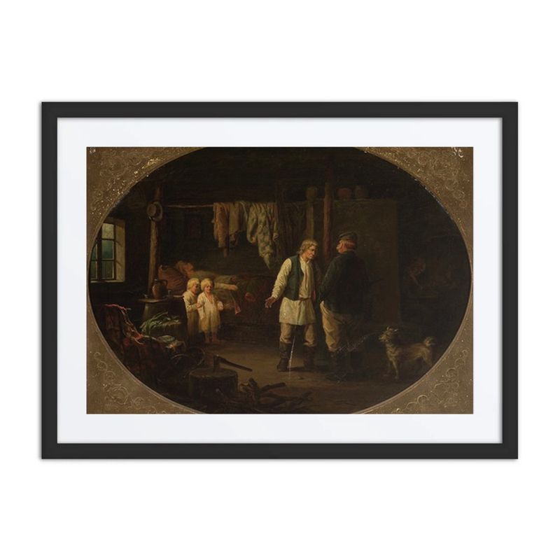 Destitution in a Peasant Cottage