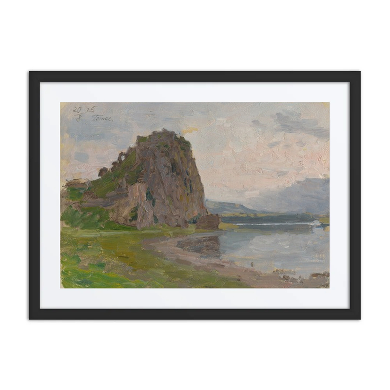 Devín – Study for a Painting