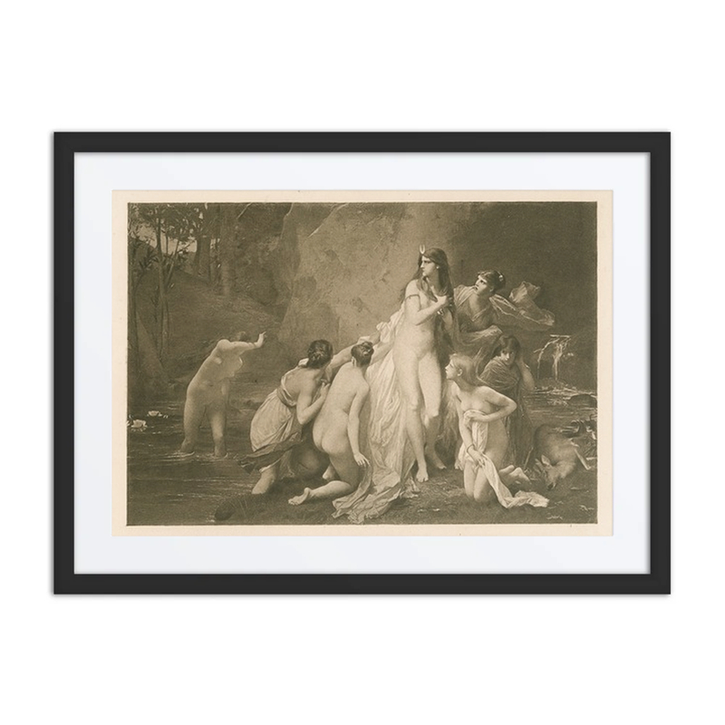 Diana Surprised While Bathing