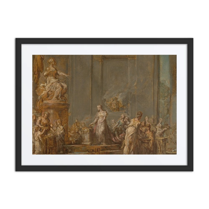 Dido’s Sacrifice to Juno