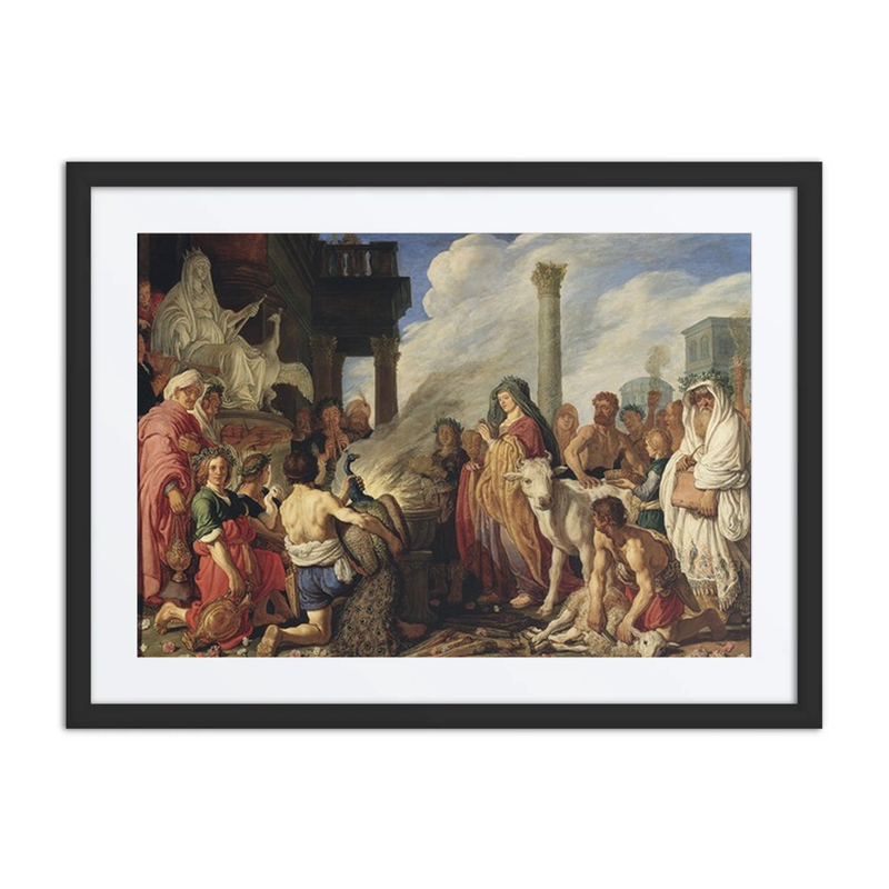 Dido’s Sacrifice to Juno