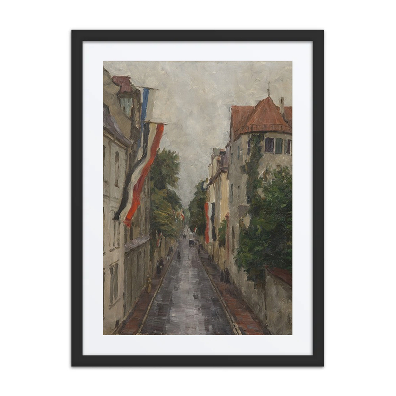 Die Kaulbachstraße in München