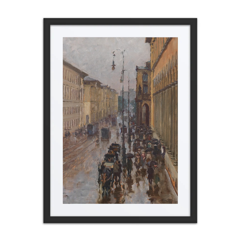 Die Maximilianstraße in München