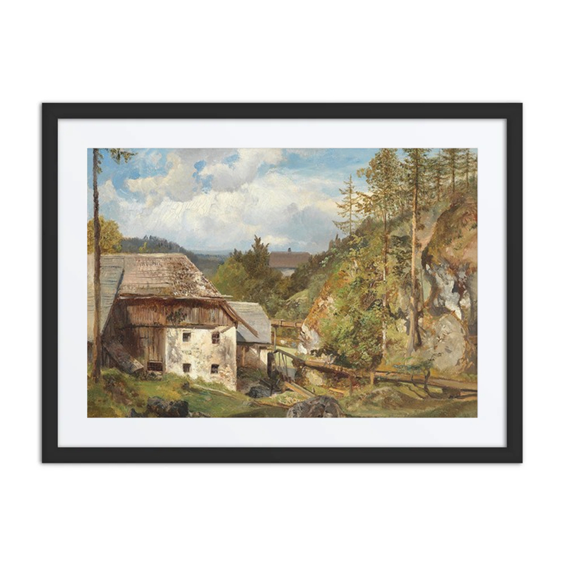 Die Mühle Im Wald