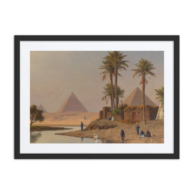 Die Pyramiden Bei Gizeh