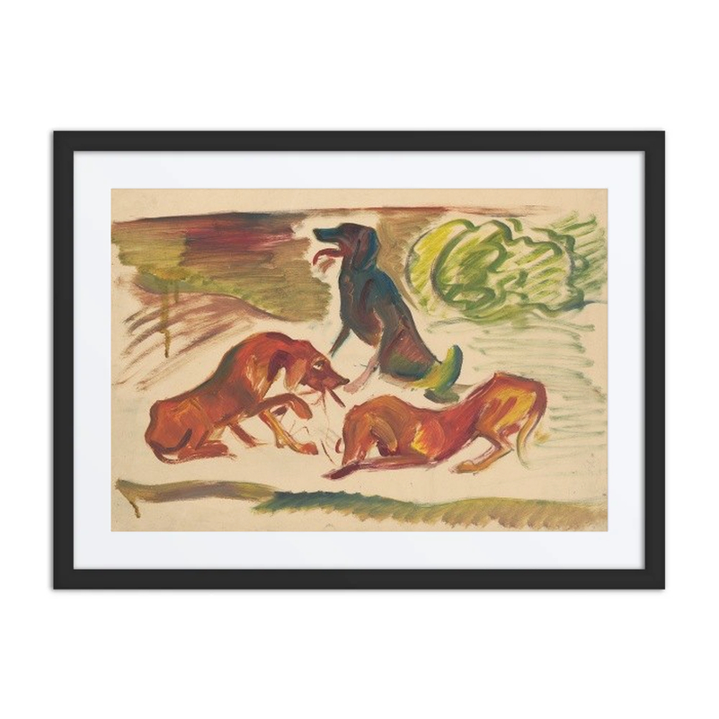 Dogs in a Landscape