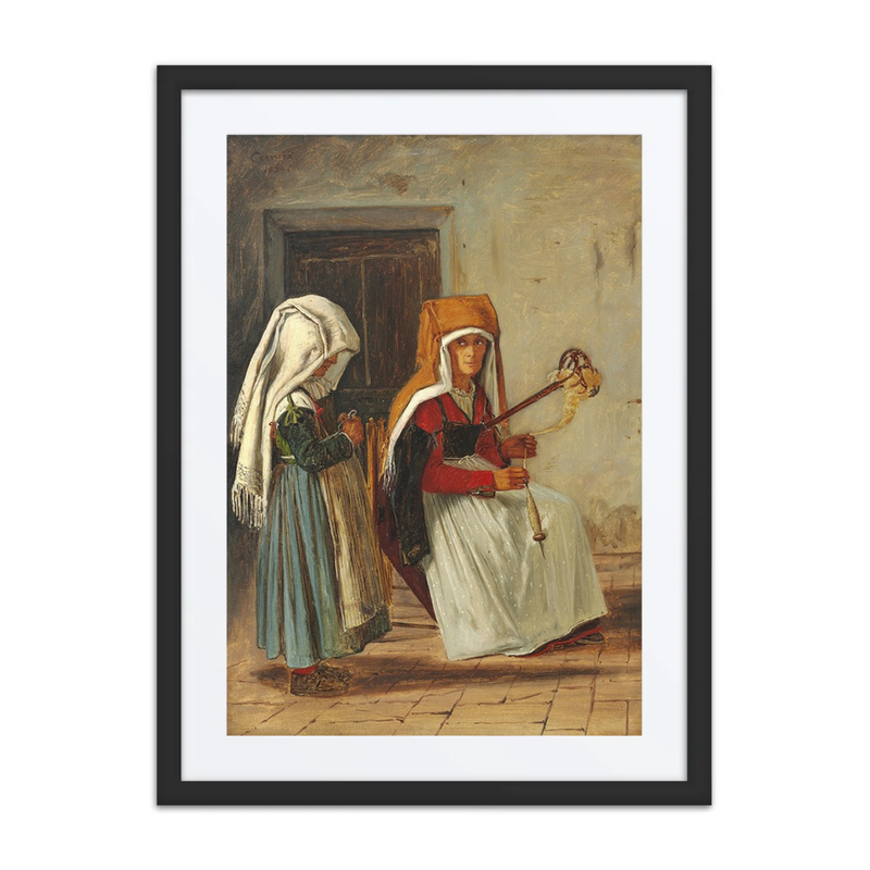 Domestic Scene in Cervara