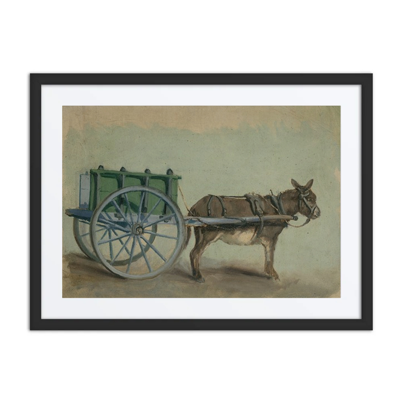 Donkey with Cart