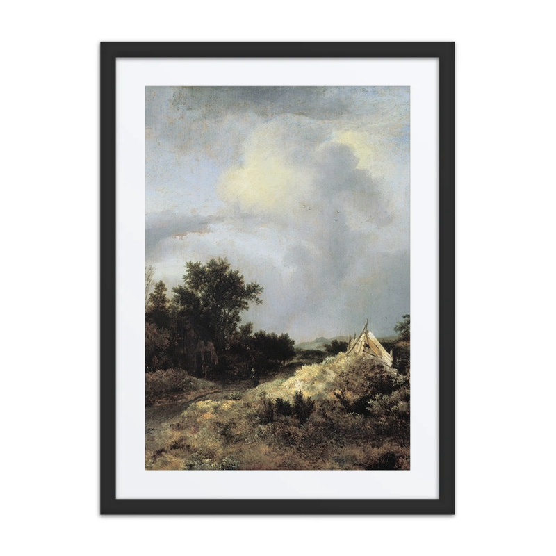 Dune Landscape with Ruin