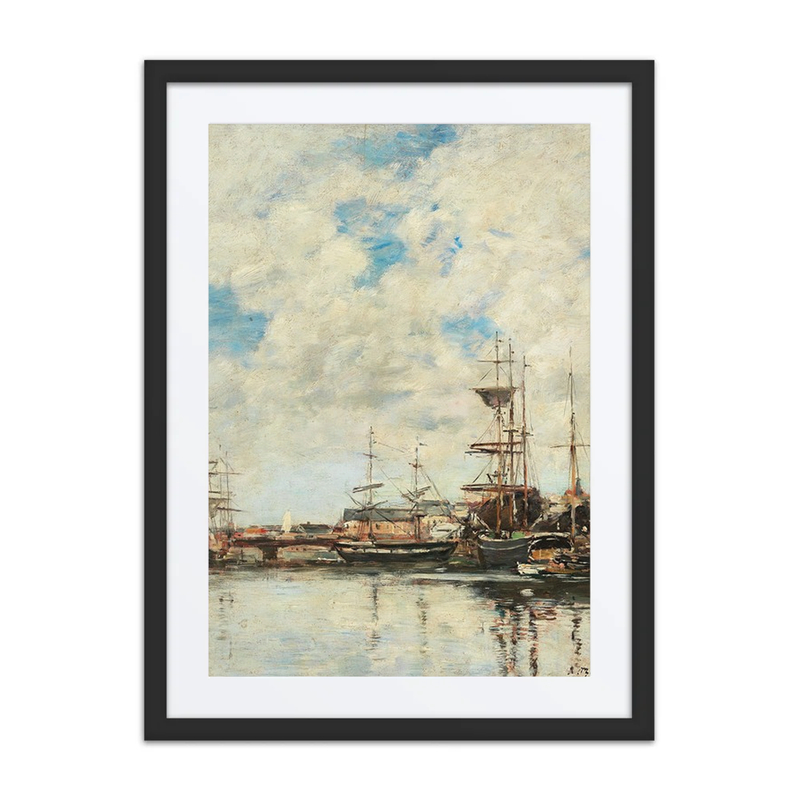 Dunkerque, Sailing Ships at Quay