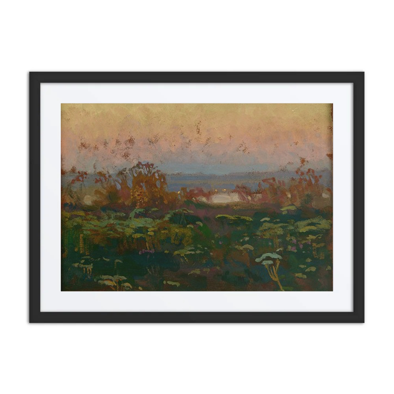 Dusk at the Dnieper River