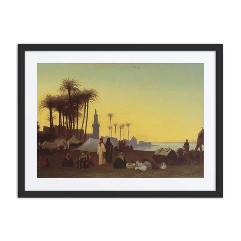 Dusk, View Taken at Djergeh