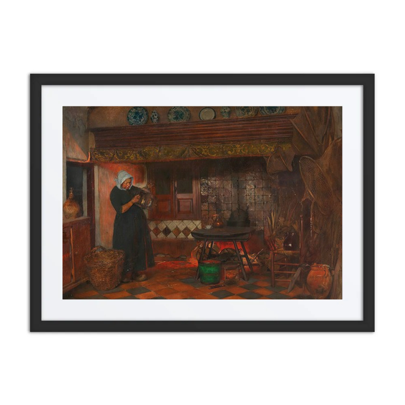 Dutch Kitchen Interior