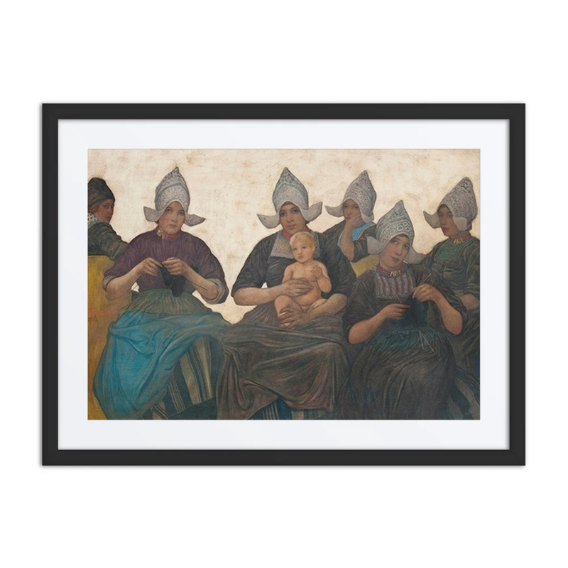 Dutch Ladies Knitting