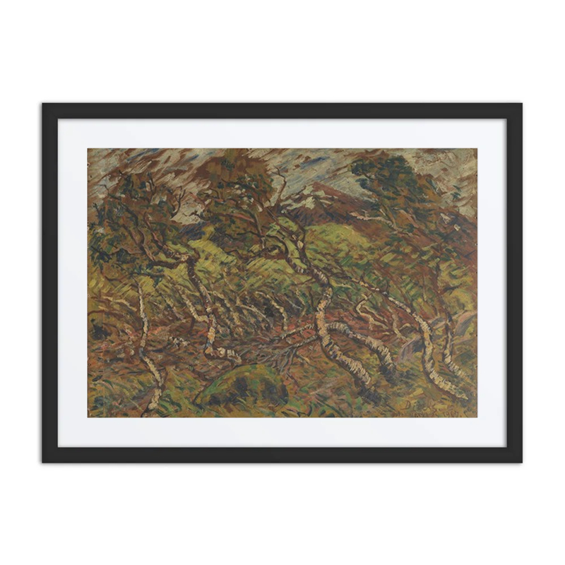 Dwarf Birch in Storm