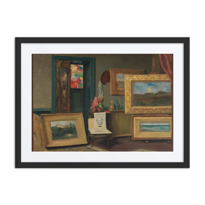 Dwight Tryon’s Studio