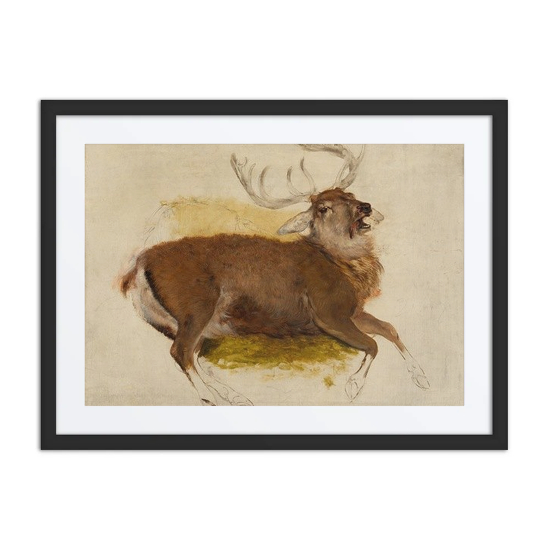 Dying Stag (Ca. 1830)